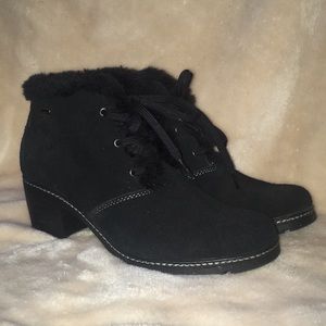 Sporto black ankle bootie